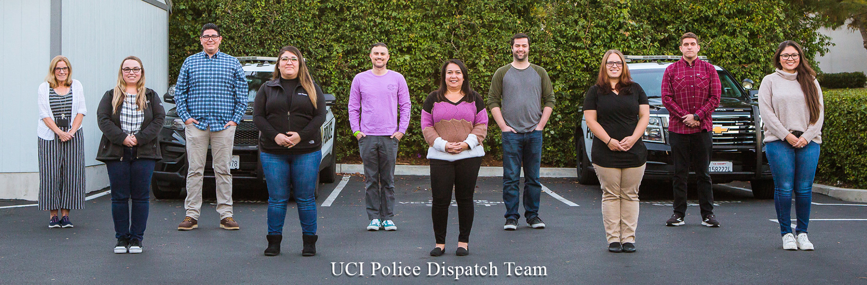 A photo of our smiling dispatch team